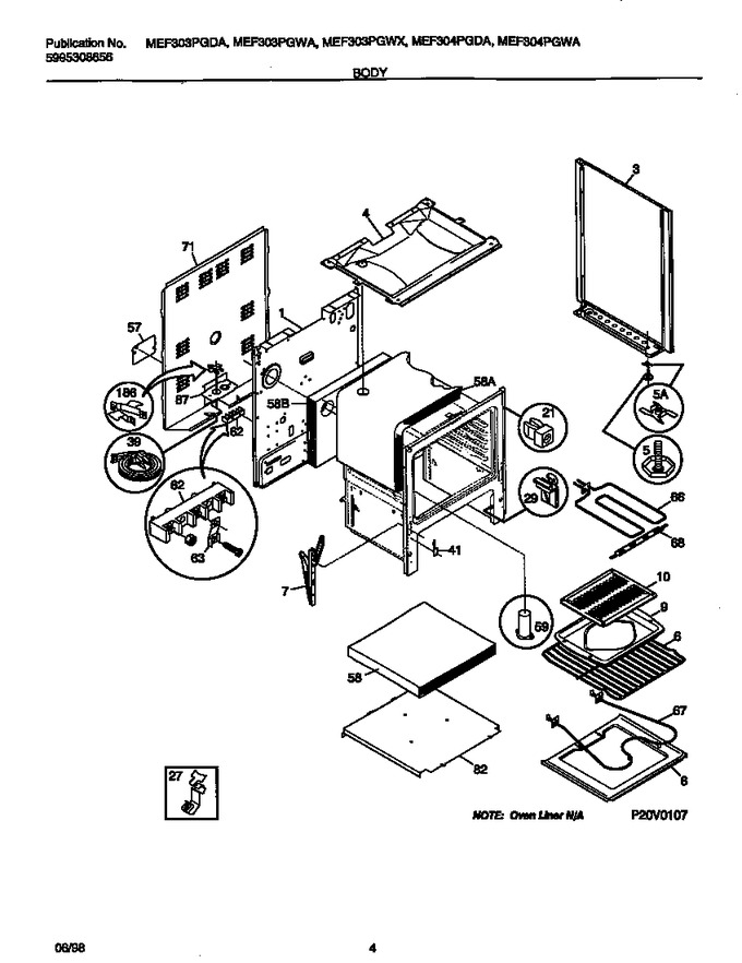 Diagram for MEF304PGWA