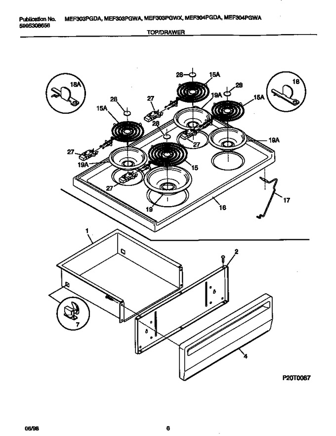 Diagram for MEF304PGDA