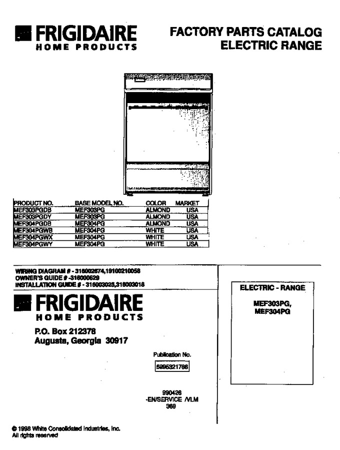 Diagram for MEF303PGDY