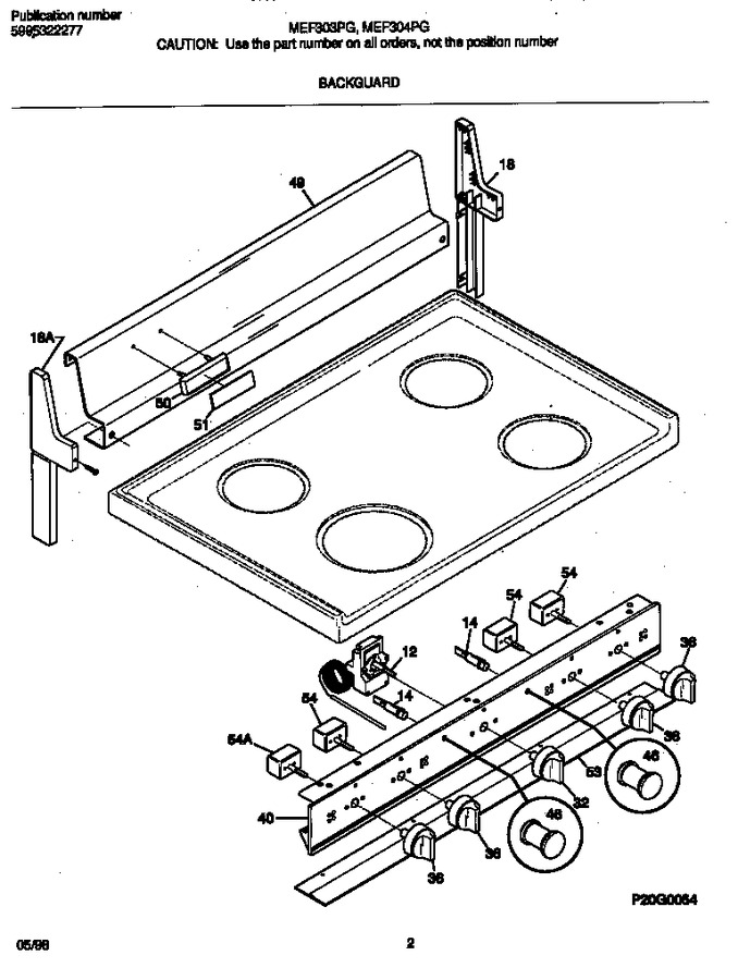 Diagram for MEF303PGWC