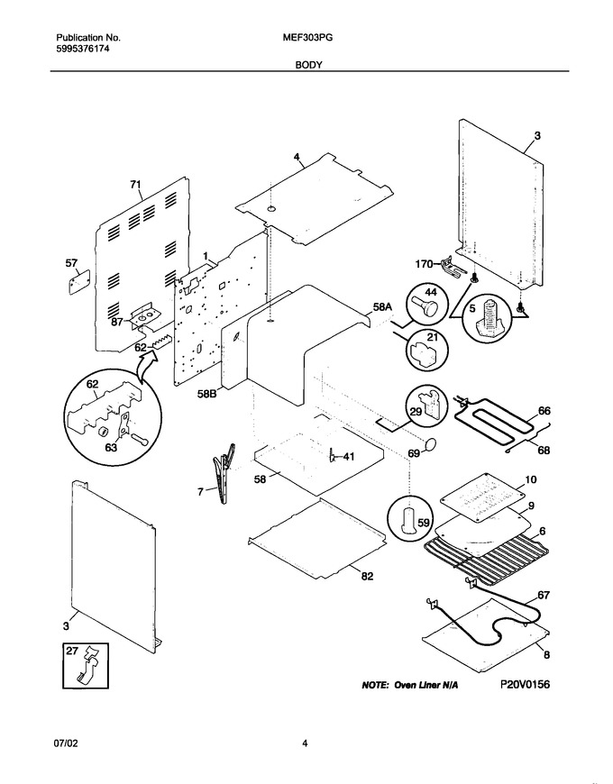 Diagram for MEF303PGWD