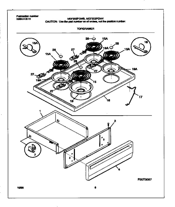 Diagram for MEF303PGWY