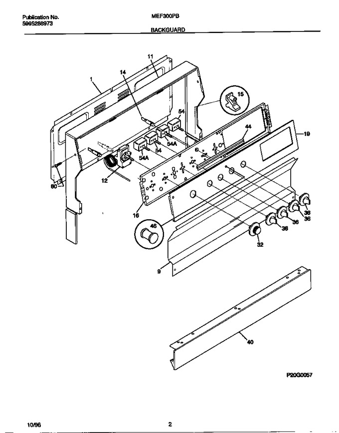 Diagram for MEF305PBWE