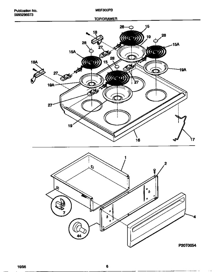 Diagram for MEF305PBWE