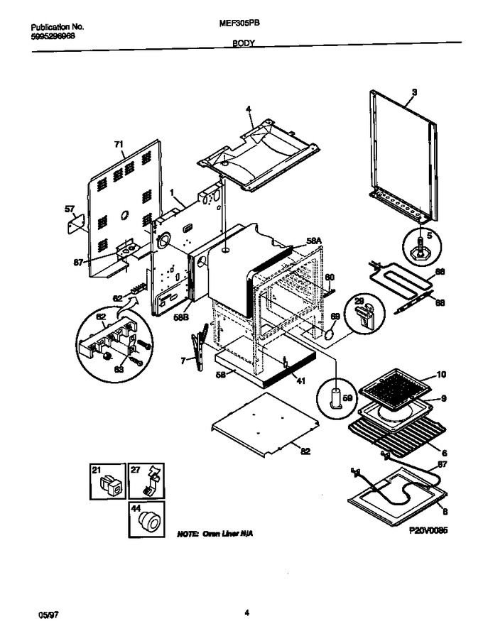 Diagram for MEF305PBWF