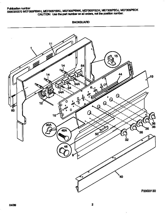 Diagram for MEF305PBWJ