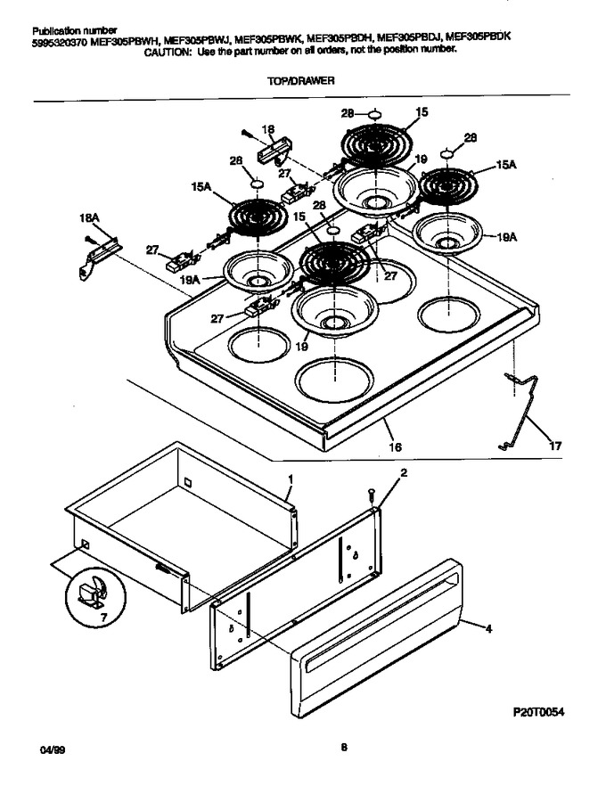 Diagram for MEF305PBDK