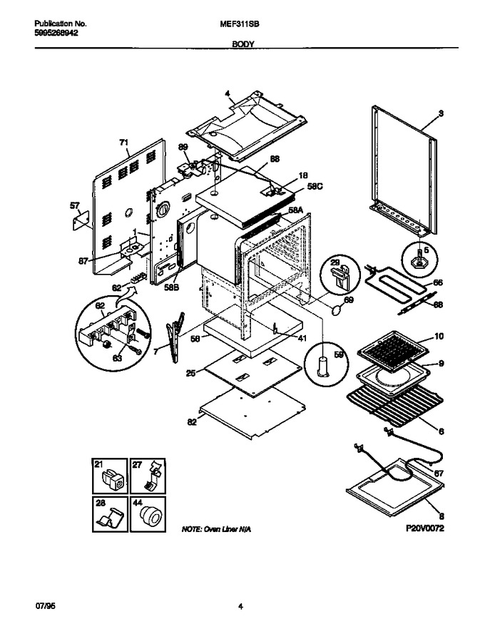 Diagram for MEF311SBWB