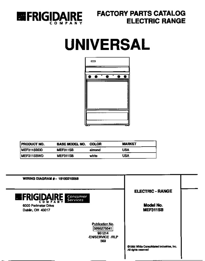 Diagram for MEF311SBWD