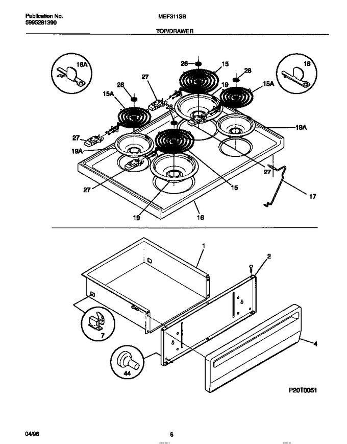 Diagram for MEF311SBWE