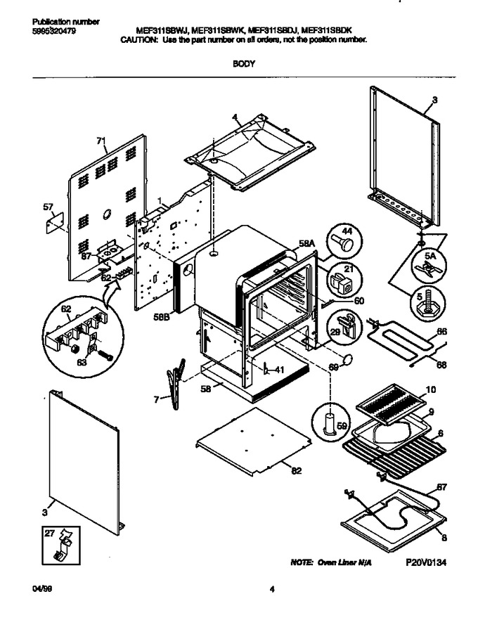 Diagram for MEF311SBWJ