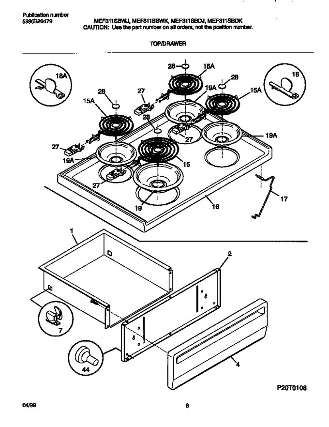 Diagram for MEF311SBDJ