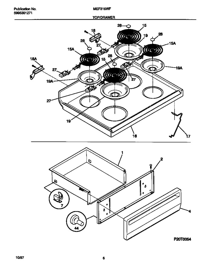 Diagram for MEF316WFSC