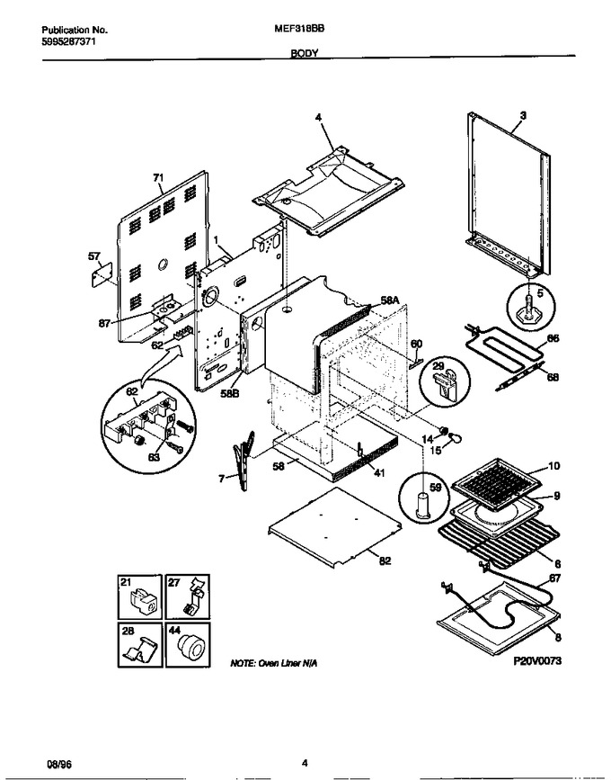 Diagram for MEF318BBWD