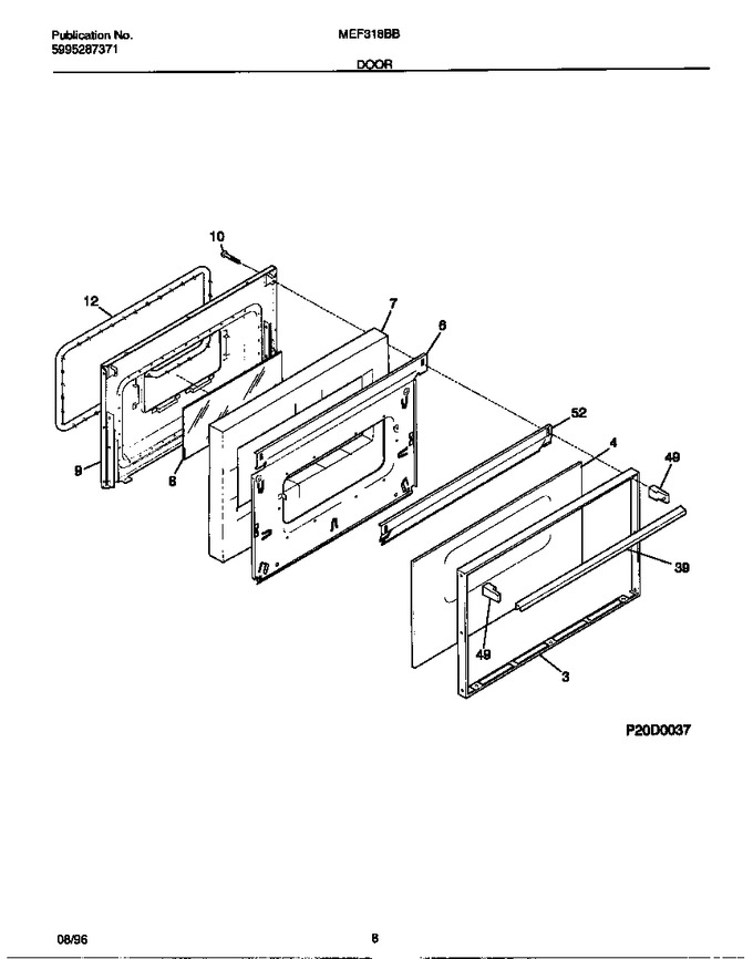 Diagram for MEF318BBWD