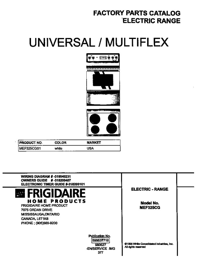 Diagram for MEF325CGS1