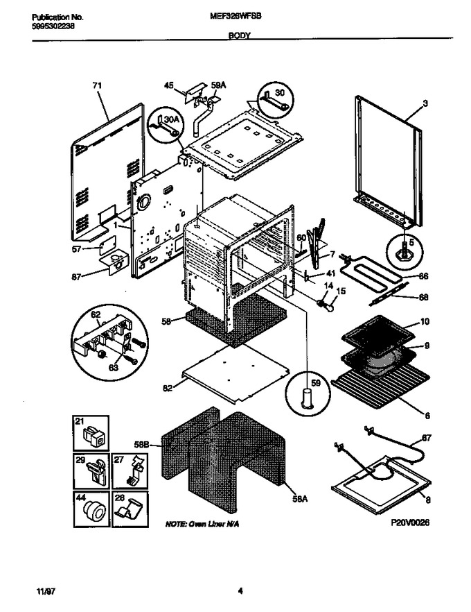 Diagram for MEF326WFSB