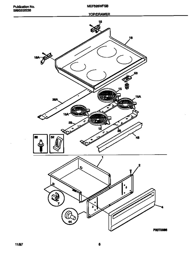 Diagram for MEF326WFSB