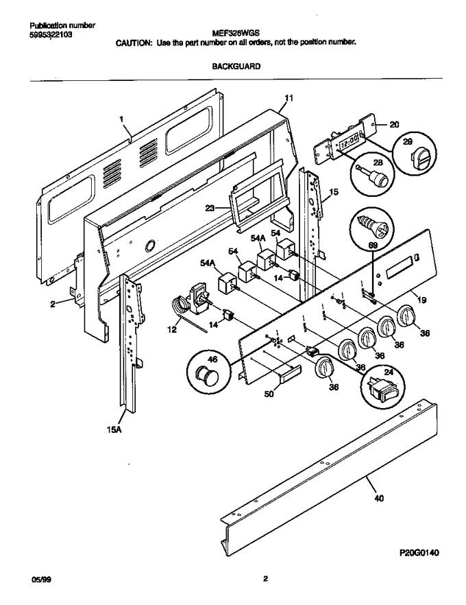 Diagram for MEF326WGSD