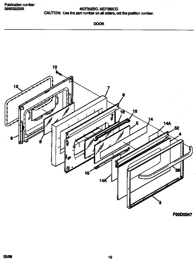 Diagram for MEF352BGWC