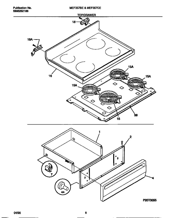 Diagram for MEF357CESA