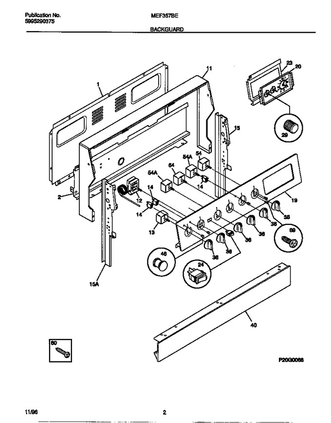 Diagram for MEF357BEWC