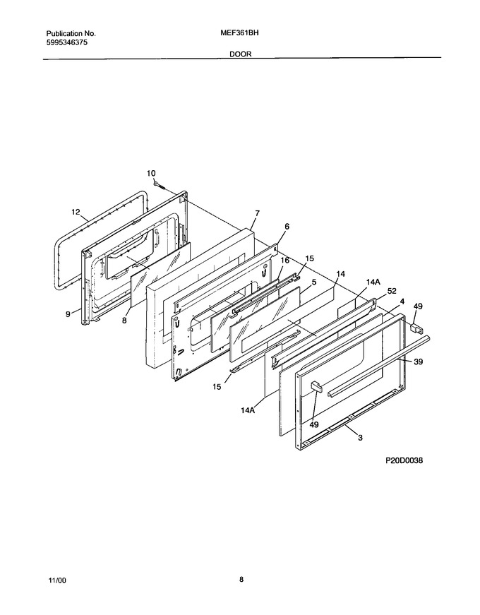 Diagram for MEF361BHWB