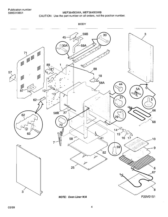 Diagram for MEF364BGWA