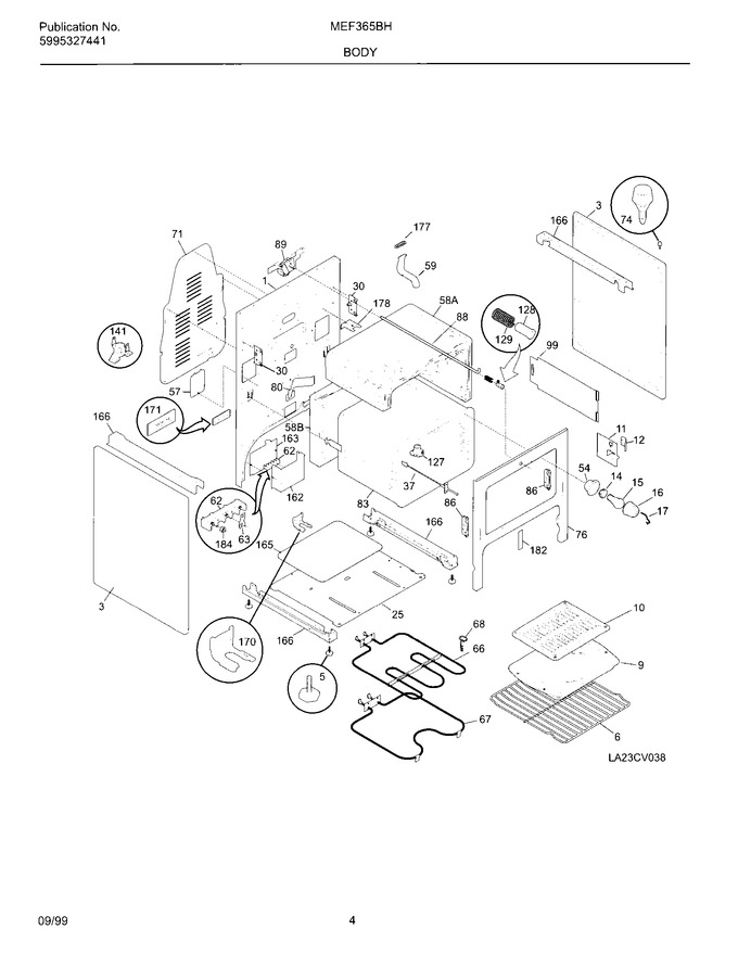 Diagram for MEF365BHD3