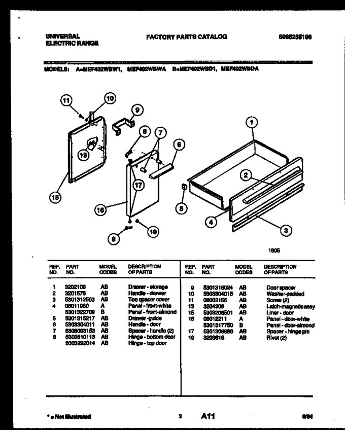 Diagram for MEF402WBD1