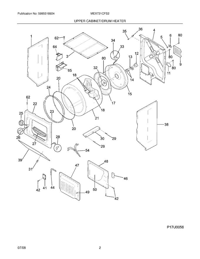 Diagram for MEX731CFS2