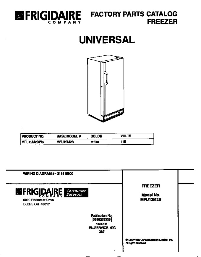 Diagram for MFU12M2BW3