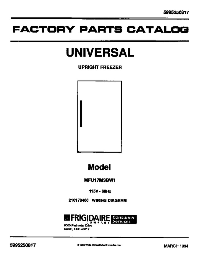 Diagram for MFU17M3BW2