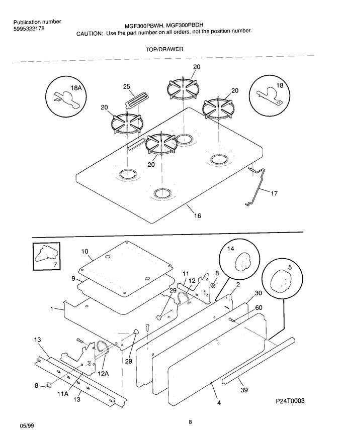 Diagram for MGF300PBWH