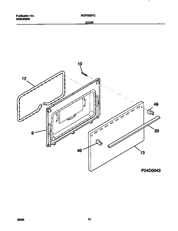 Diagram for MGF303PGWA