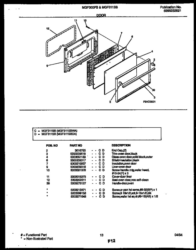 Diagram for MGF311SBWA