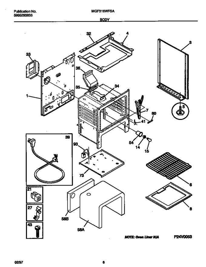 Diagram for MGF316WFSA