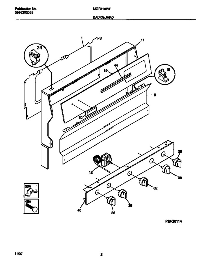 Diagram for MGF316WFTC