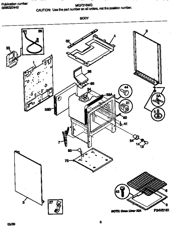 Diagram for MGF316WGTA