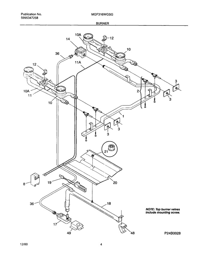 Diagram for MGF316WGSG