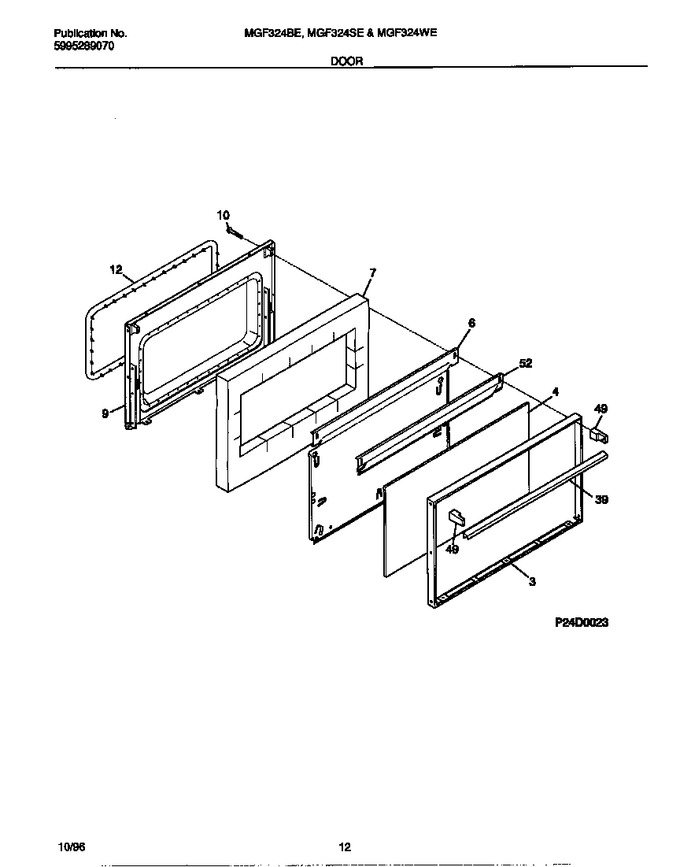 Diagram for MGF324SEWB