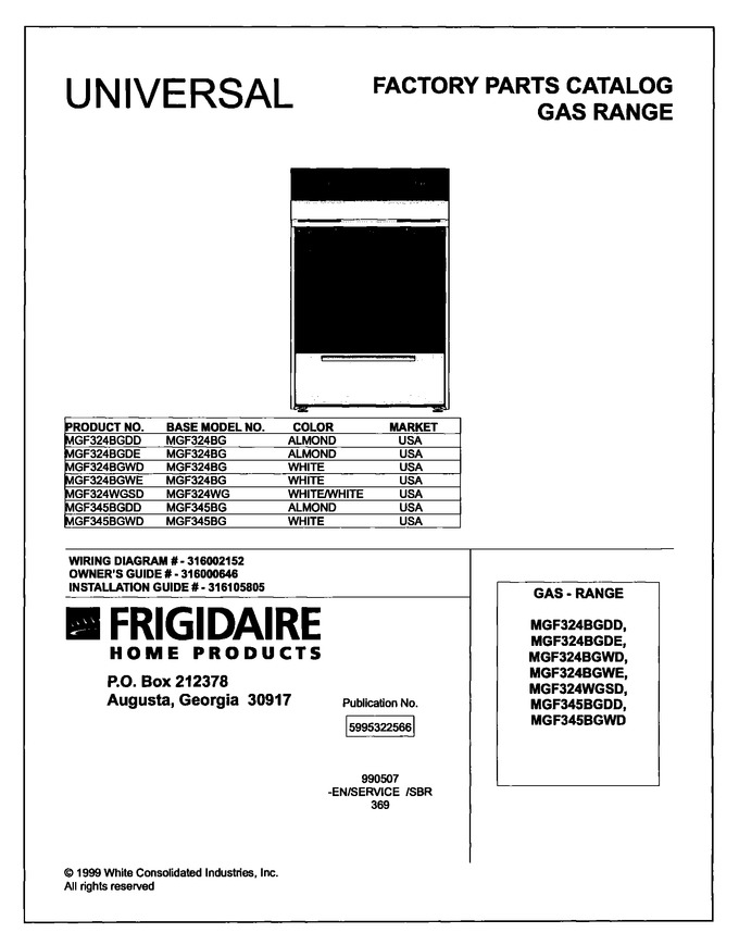 Diagram for MGF345BGWD