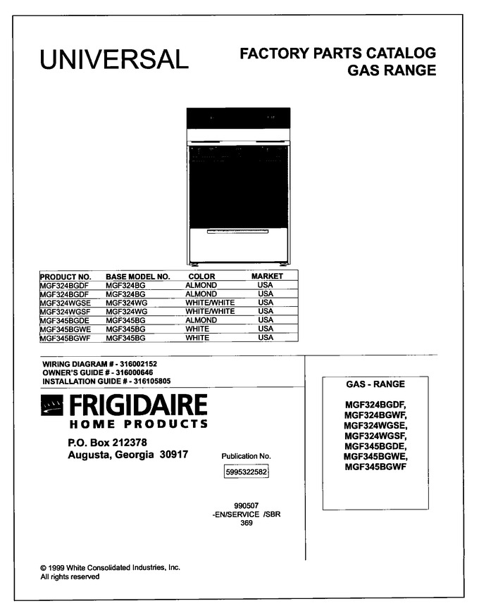 Diagram for MGF324WGSF