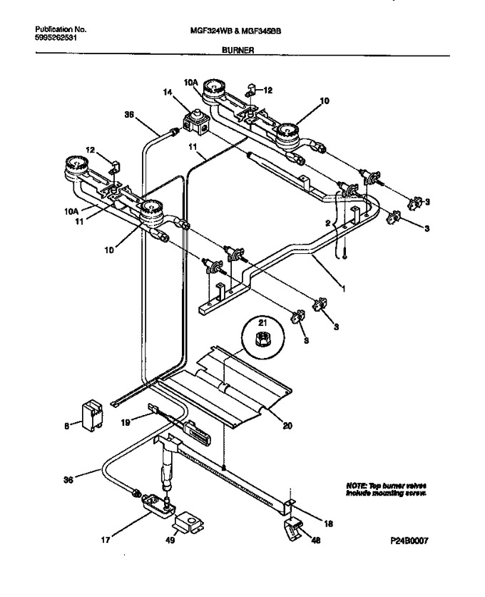 Diagram for MGF324WBSB