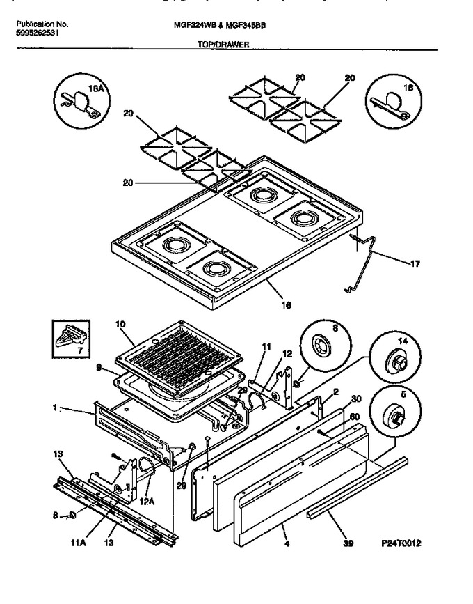 Diagram for MGF324WBSB