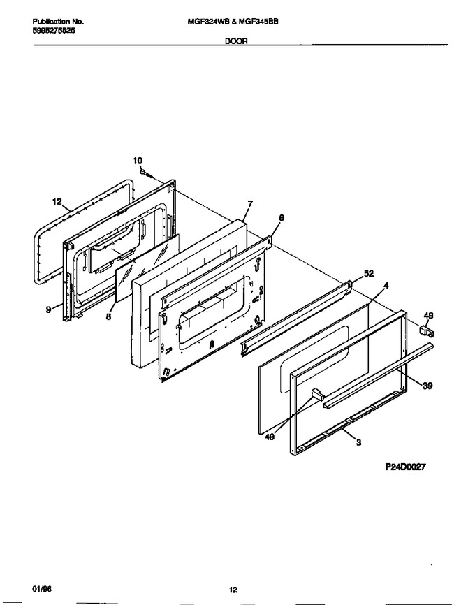 Diagram for MGF345BBWD