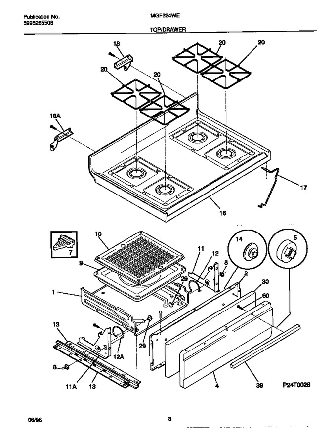 Diagram for MGF324WESB