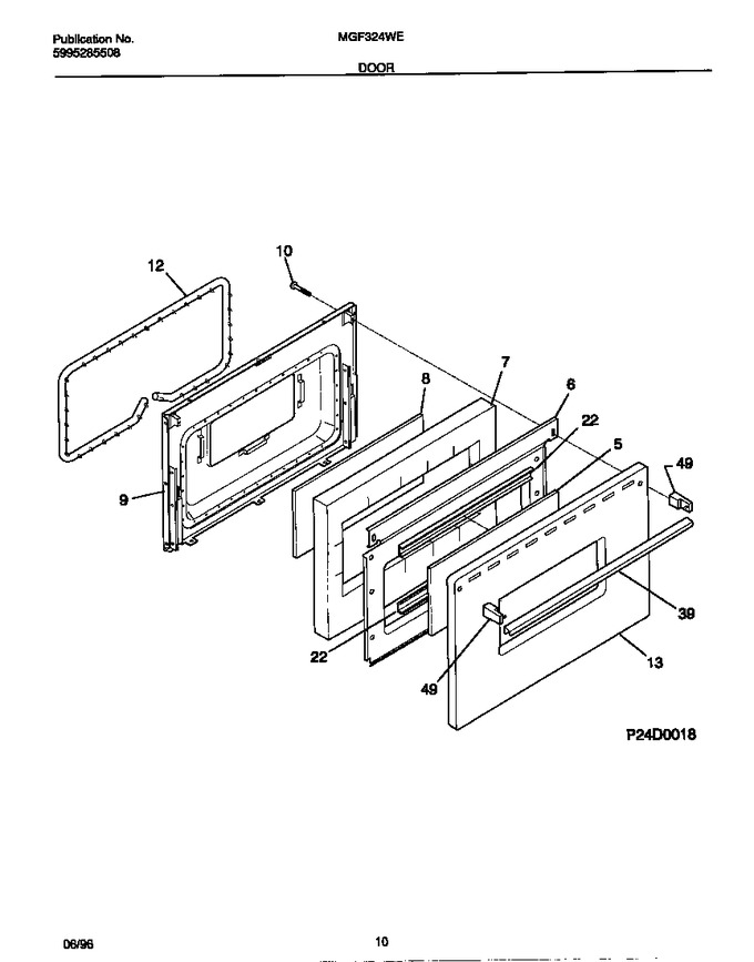 Diagram for MGF324WESB