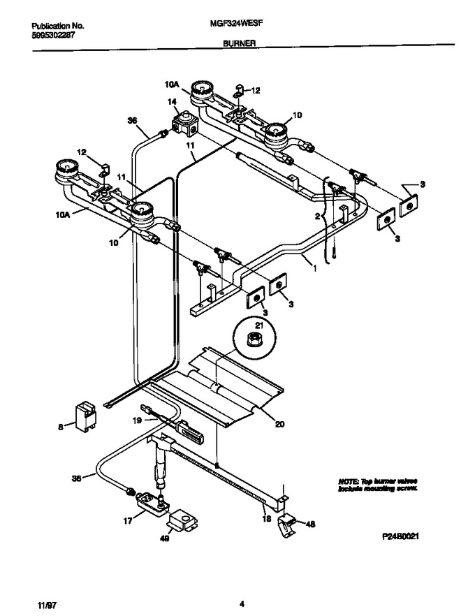 Diagram for MGF324WESF