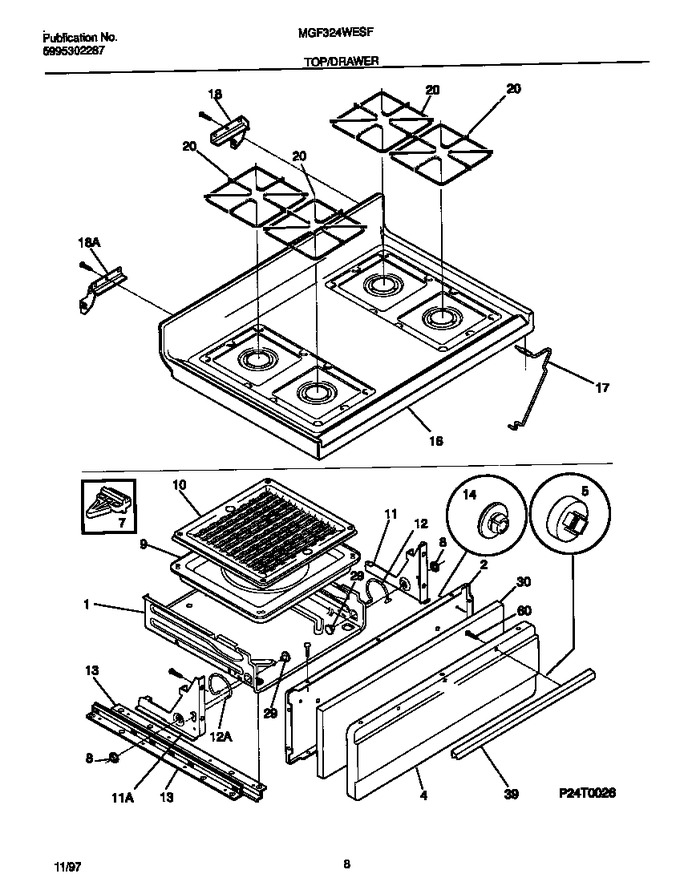 Diagram for MGF324WESF